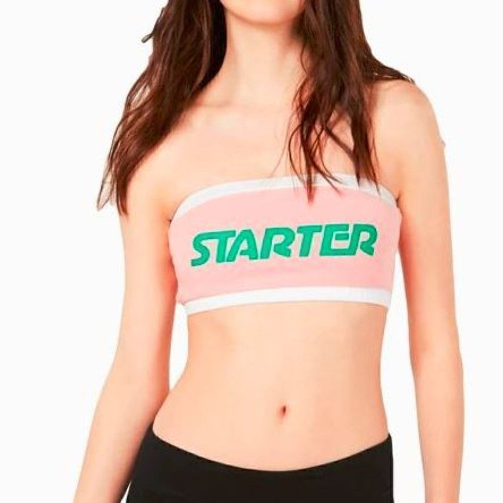 Starter Black label Juniors Logo Strapless Bandeu Top